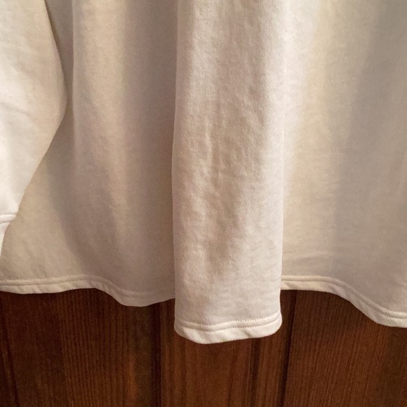 Old Navy hooded pull over light material cream colored size large - Picture 5 of 10